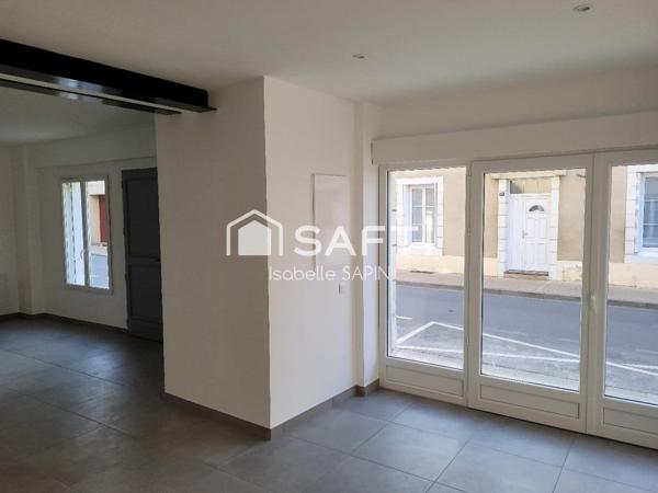 Jolie maison de ville rénovée avec goût, sur 2 niveaux