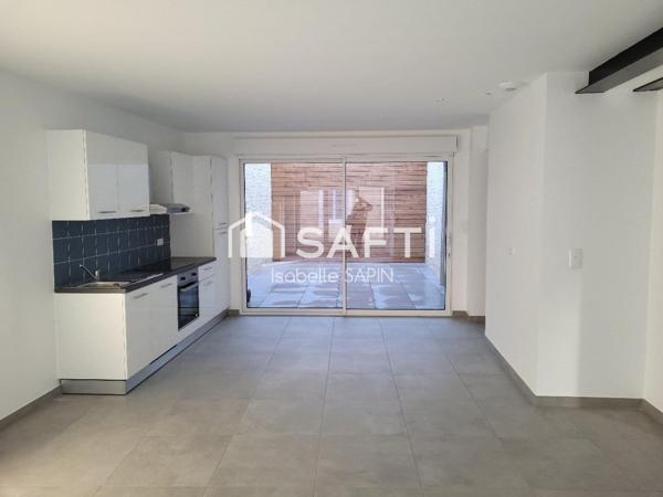 Jolie maison de ville rénovée avec goût, sur 2 niveaux