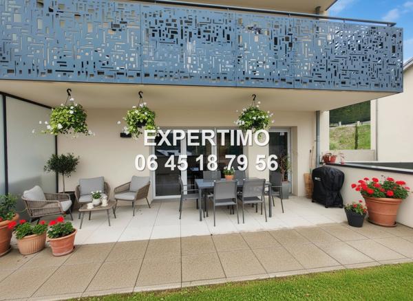 Le Bourget-du-Lac (73370) APPARTEMENT T3 LUMINEUX AVEC TERRASSE EXCEPTIONNELLE ET GARAGE