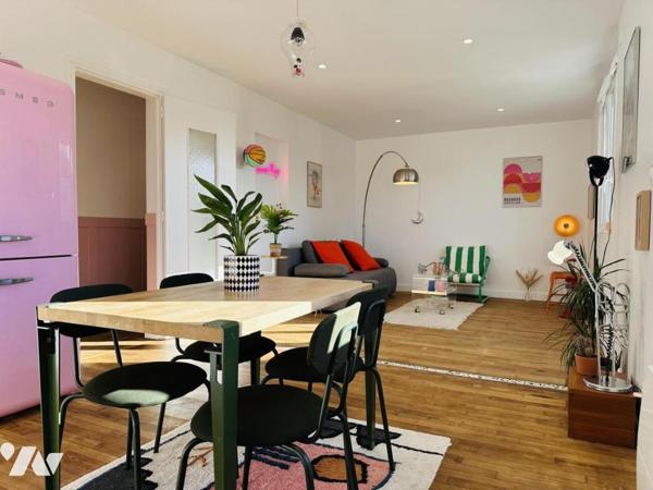 Larmor-Plage - Appartement T3 - Rez-de-chaussée - BOURG et PLAGES à pieds