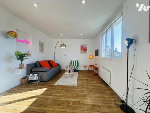 Larmor-Plage - Appartement T3 - Rez-de-chaussée - BOURG et PLAGES à pieds