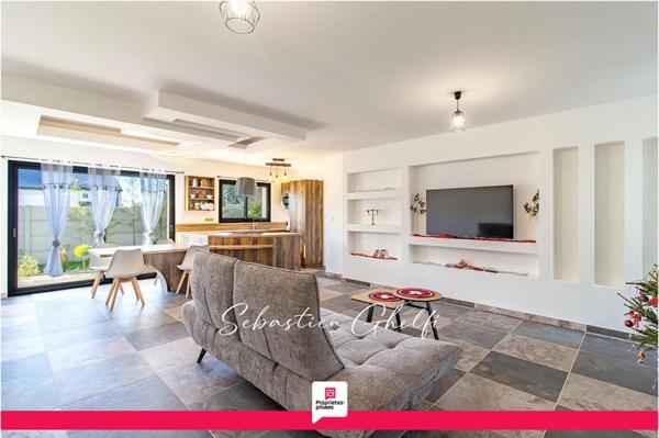 belle maison de plain-pied à pieds des commerces-3 chambres- garage