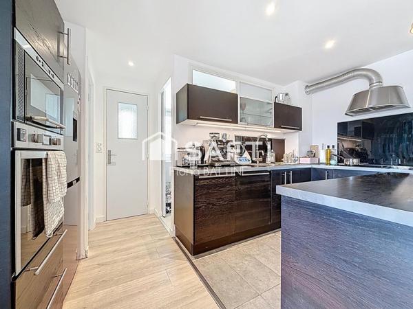 F3 au calme dernier étage vue mer Parc Berthault