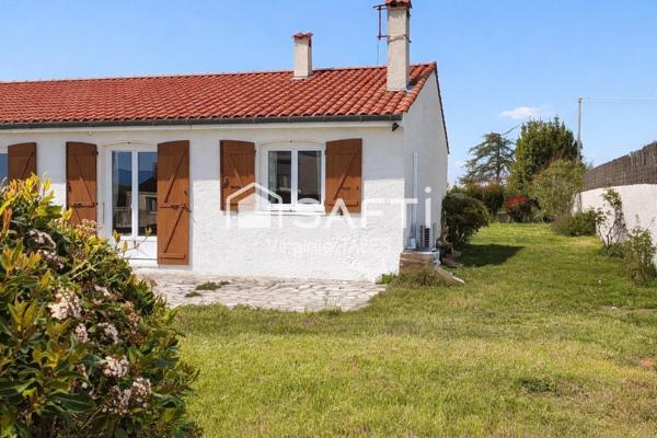 Maison sur terrain de 800m² avec sous-sol complet