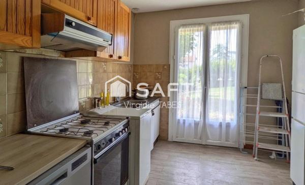 Maison sur terrain de 800m² avec sous-sol complet