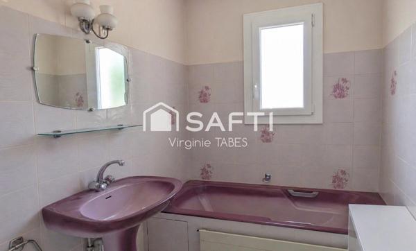 Maison sur terrain de 800m² avec sous-sol complet