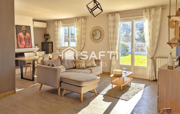 Maison sur terrain de 800m² avec sous-sol complet