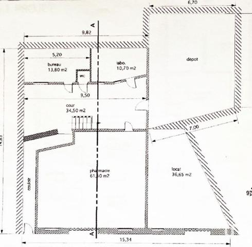 Immeuble de 327 m² à Fort-de-France (97200)