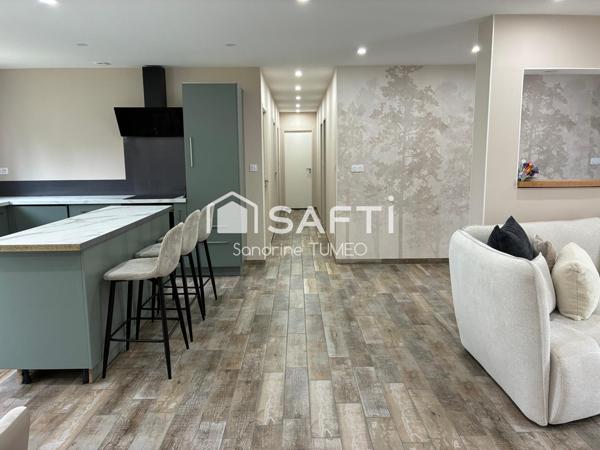 Maison contemporaine de plain-pied