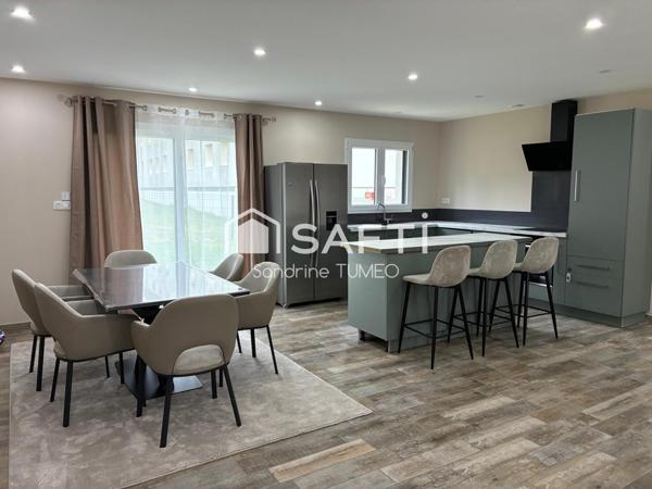 Maison contemporaine de plain-pied