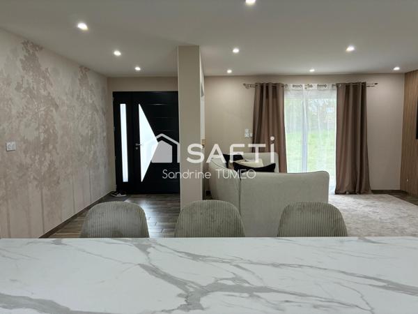 Maison contemporaine de plain-pied