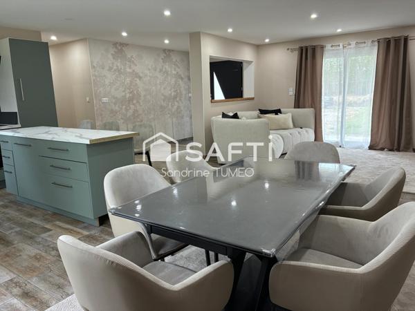 Maison contemporaine de plain-pied