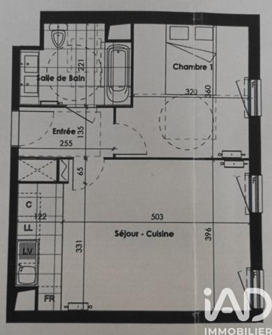 Appartement à vendre 2 pièces 45,47 m² Antony