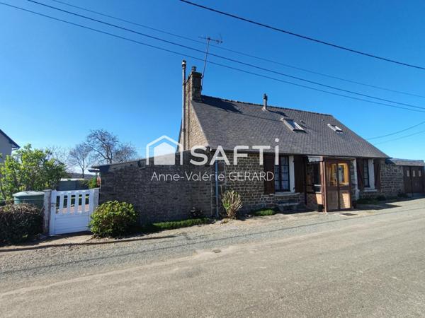 Maison de campagne avec chb au rdc, jardin clos et dépendances