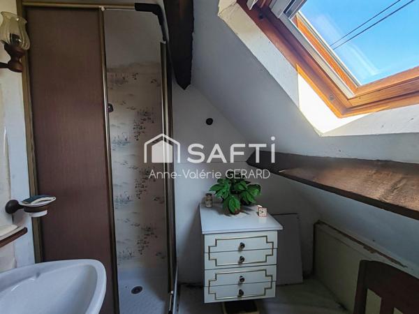 Maison de campagne avec chb au rdc, jardin clos et dépendances