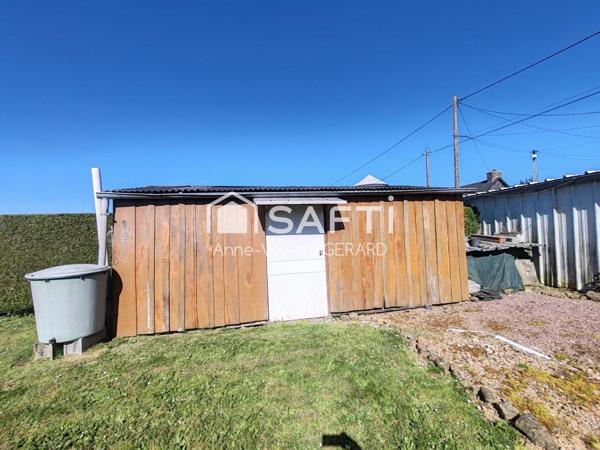 Maison de campagne avec chb au rdc, jardin clos et dépendances