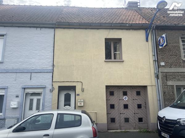 A VENDRE A SIN LE NOBLE : MAISON DE VILLE A RENOVER 2CH GARAGE COUR BATIE SUR 125M²