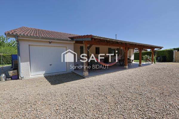 Villa de plain-pied de 100 m² sur terrain de 824 m²