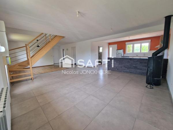 Maison individuelle en semi plain-pied 130 m²