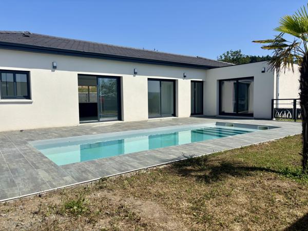 Maison contemporaine avec Piscine- quartier calme