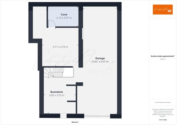 Maison de plain-pied 100 m² – Saint-Georges-Buttavent (entre Mayenne et Ernée)