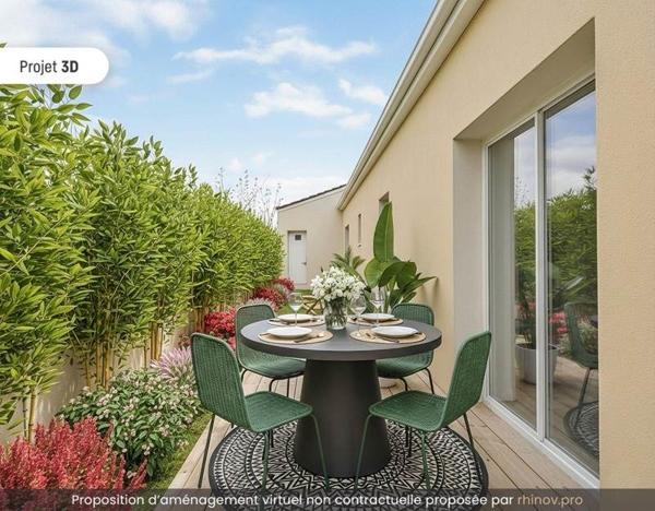 Maison à vendre |  Saint-Aigulin |  3 pièces | 67 m²