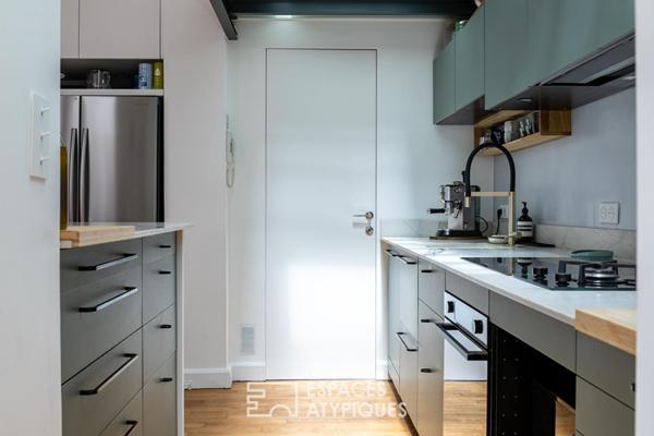 Loft contemporain baigné de lumière
