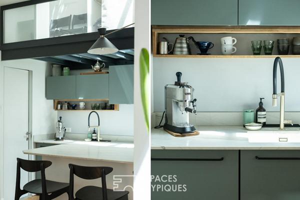 Loft contemporain baigné de lumière