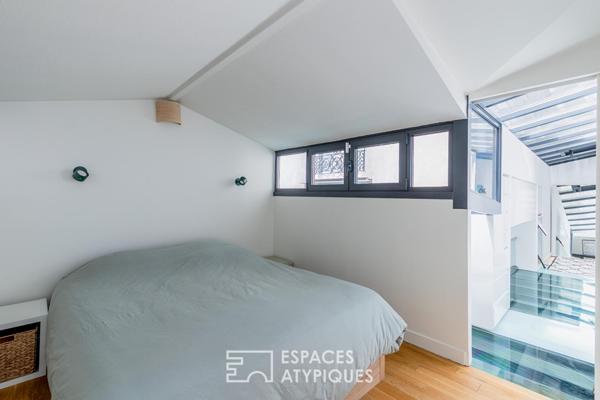 Loft contemporain baigné de lumière