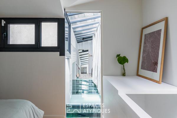 Loft contemporain baigné de lumière