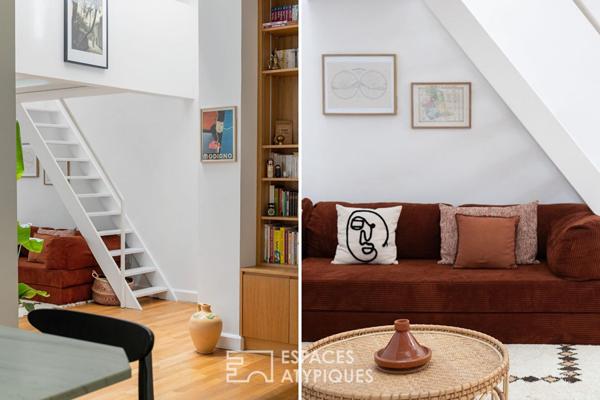 Loft contemporain baigné de lumière