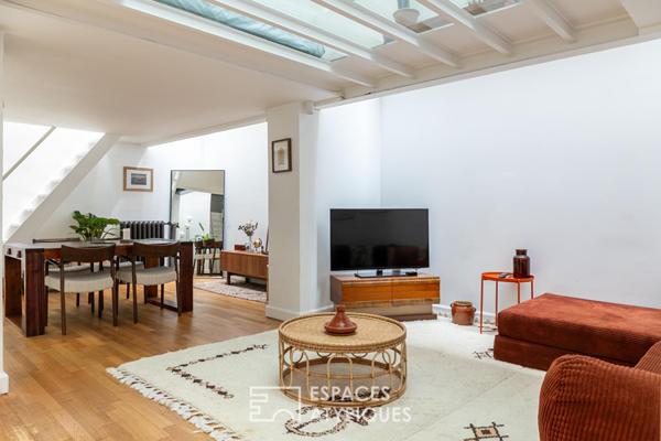 Loft contemporain baigné de lumière