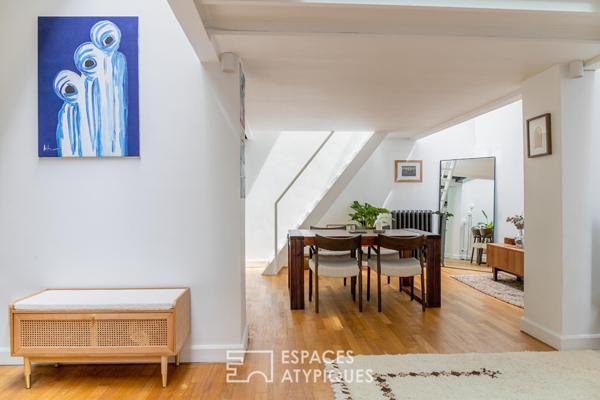 Loft contemporain baigné de lumière