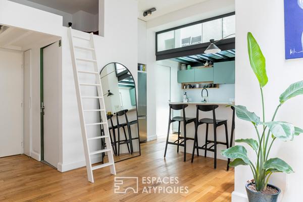 Loft contemporain baigné de lumière
