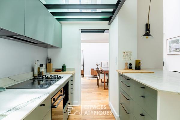Loft contemporain baigné de lumière
