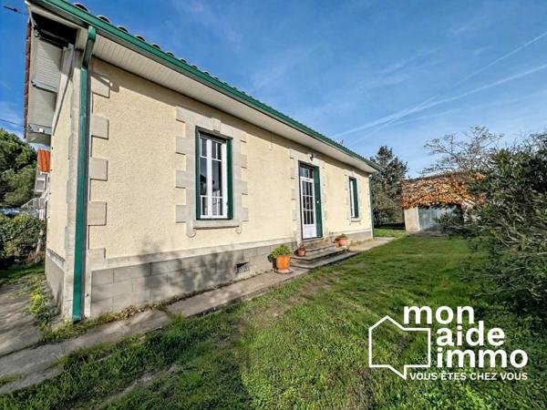 Plain-pied 3 chambres garage jardin