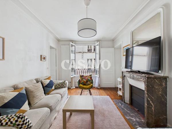 Vente Appartement 3 pièces de 52m² - 75009 Paris