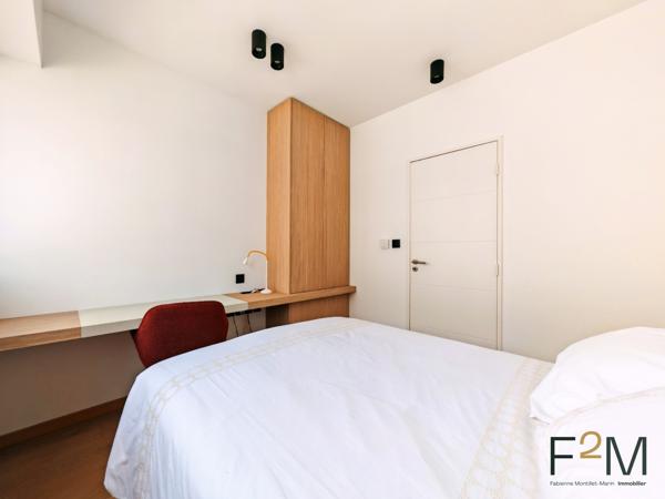 T3 MEUBLE AVEC BALCON, ROOFTOP PRIVATIF ET GARAGE A LOUER A CALUIRE