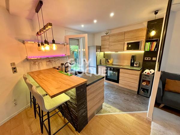 COUP DE COEUR ! GRAND T2 53.88 m2 AVEC JARDIN