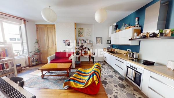 T2 rénové avec charme – 44 m² – Proximité quais, écoles et transports