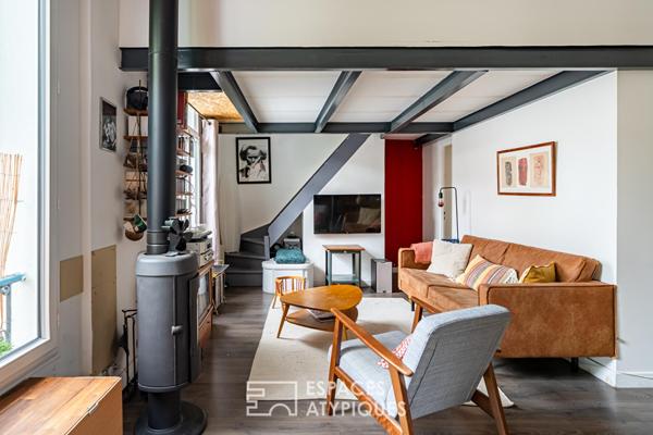 Triplex avec toit terrasse proche de la Mairie de Clichy