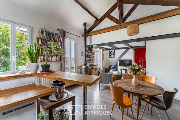 Triplex avec toit terrasse proche de la Mairie de Clichy