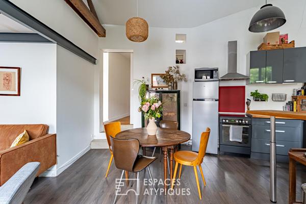 Triplex avec toit terrasse proche de la Mairie de Clichy