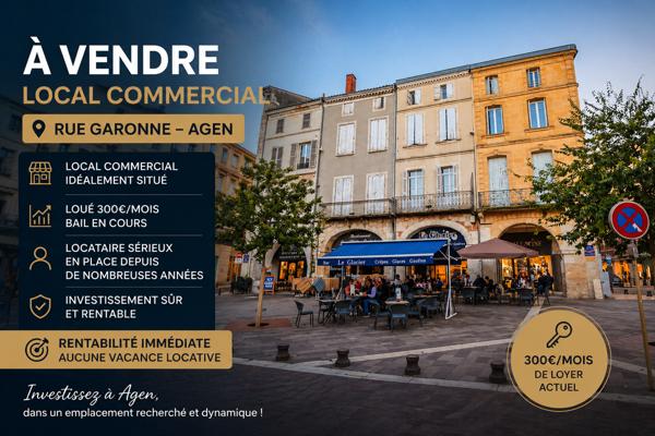 Local Commercial 2 pièces - 42 m²