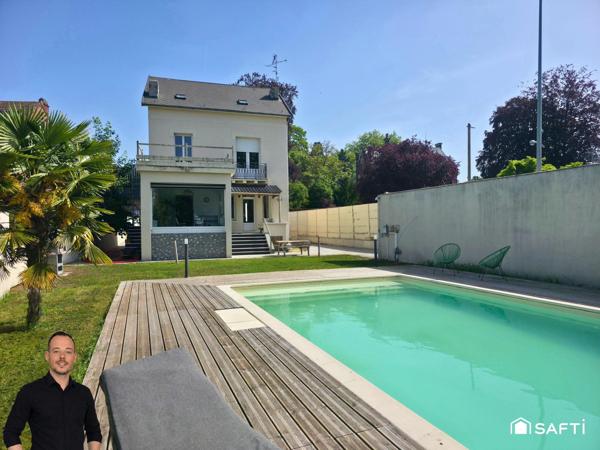 Maison 200 m², 5 chambres et piscine – Caudry