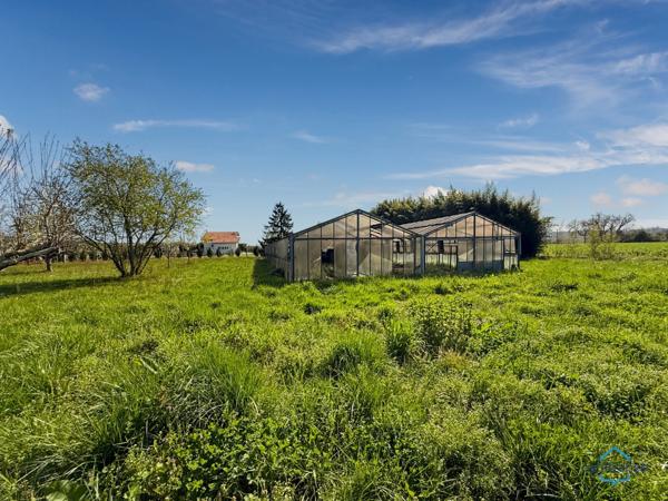 Dpt Gers (32), à vendre BARCELONNE DU GERS Maison T4 de 105 m² habitables en plain-pied + garage attenant de 33 m² + grande terrasse couverte de 50 m² sur 5549 m² de terrain