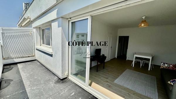 Royan (17200) Pontaillac Royan Appartement T3 Terrasse Parking Cave au prix de 278.000€ HAI