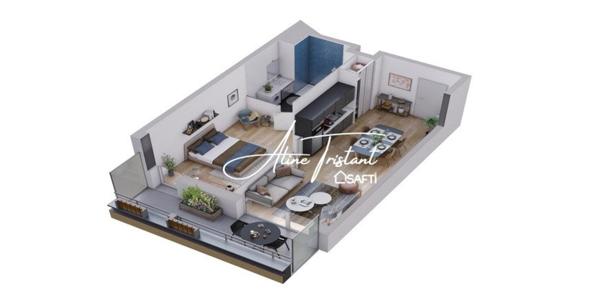 Résidence Sénioriale F2 de 45m2 - PMR - 5eme étage