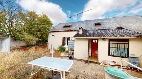 Maison de 69m2 habitables avec vie de plain pied à NEUVY-PAILLOUX (36100)
