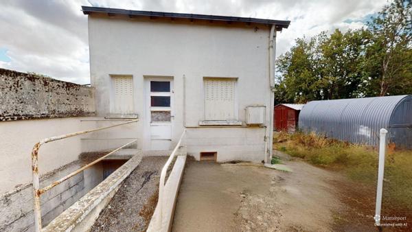 Maison de 69m2 habitables avec vie de plain pied à NEUVY-PAILLOUX (36100)